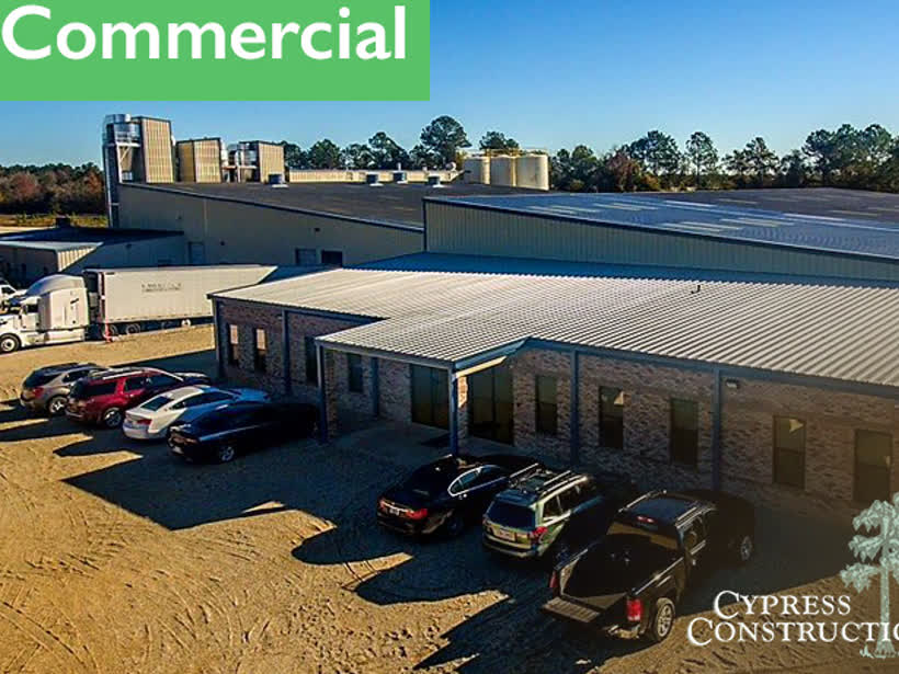 Commercial building constructed by Cypress Construction